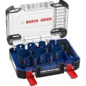 Bosch 2608900448 - Set de sierra de corona Expert Tough Material de 20/22/25/32/35/40/44/51/60/68/76 mm