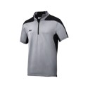POLO A.V.S. BODY MAPPING GRIS-NEGRO
