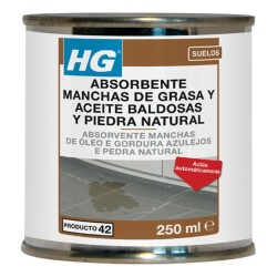 HG ABSORBE MANCHAS DE GRASA Y ACEITE