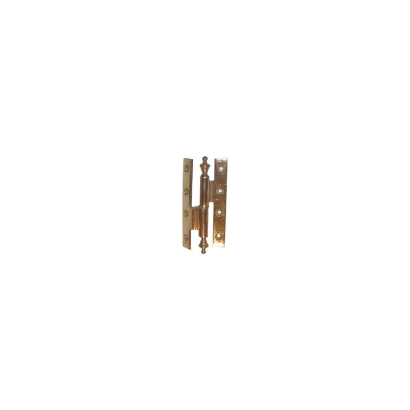PERNIO CODO C/REMATE 140X70 LATON PULIDO