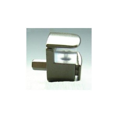 SOPORTE CRISTAL REGULABLE NIQUEL