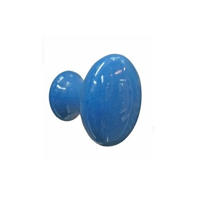 POMO ESPIGA ESMALTADO AZUL BERBE POMO ESPIGA ESMALTADO AZUL BERBE