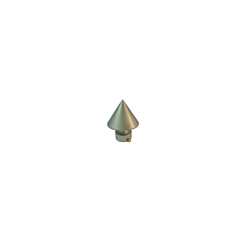 REMATE CONICO 25 PLATA SATINADA GIFER
