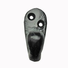 PERCHA SENCILLA HIERRO NEGRO PASCU