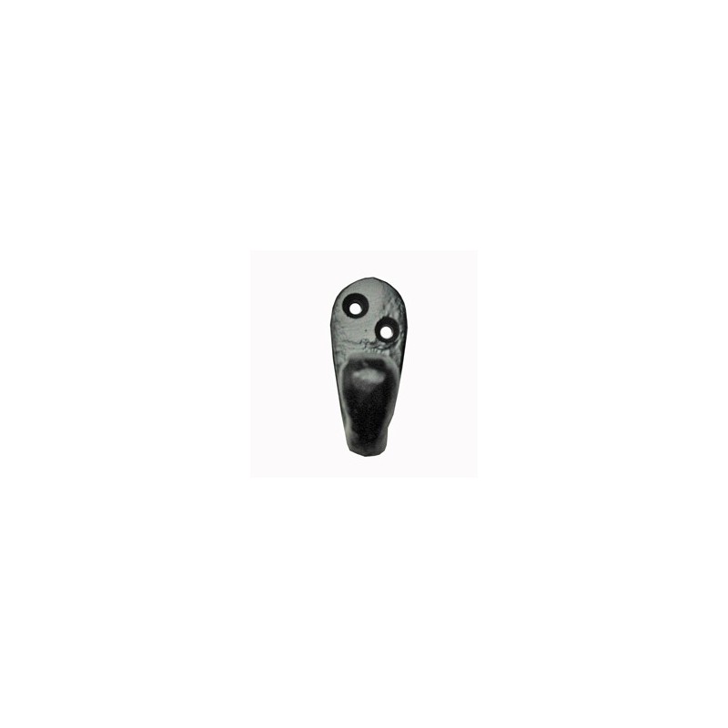 PERCHA SENCILLA HIERRO NEGRO PASCU