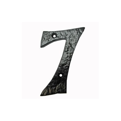 NUMERO 7 HIERRO NEGRO 10 CM PASCU