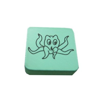 POMO MADERA PULPO VERDE VIHER