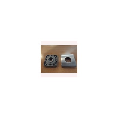 ROSETA CUADRADA MUELLE INOX F-69 HOP