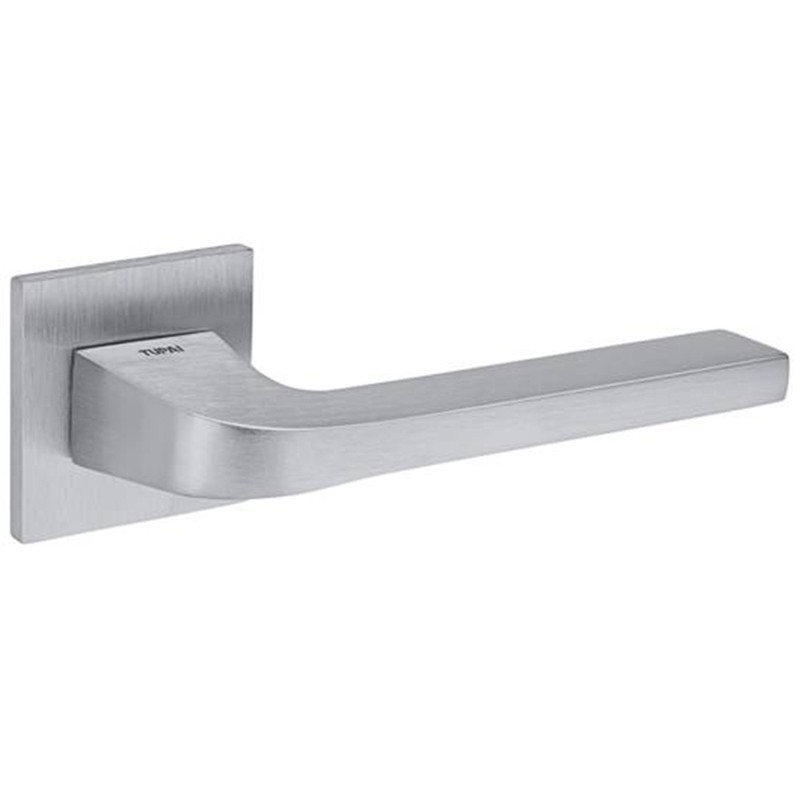 MANILLA ROSETA CUAD  3097-5SQ CROMO MAT