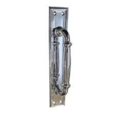 MANILLON PLACA CONICO CROMO BRILLO ZITRO