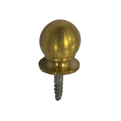 POMO BOLA 10 MM LATON MATE  BAL