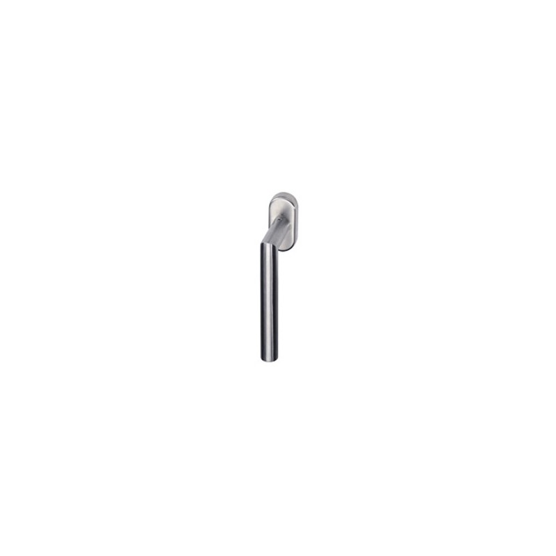 BASICS LB2-DK-O cremona oscilobatiente sin llave acero inox mate