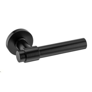 MANILLA ALUMINIO  CON ROSETA NATURAL BLACK